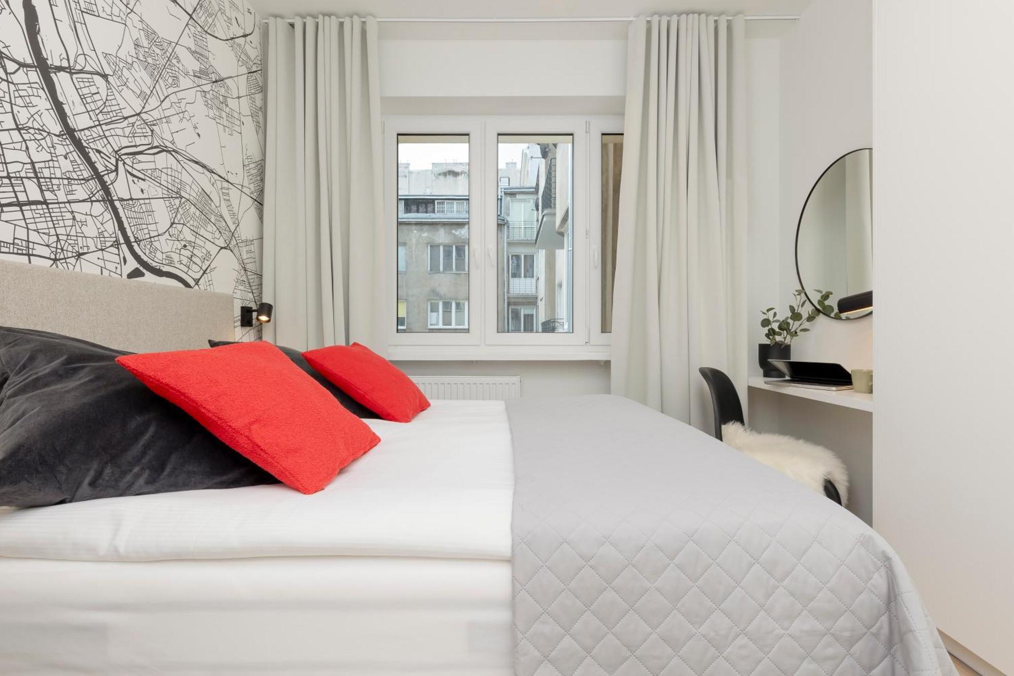 Amazing Spacious Apartments In Warsaw City Center By Noclegi Renters Buitenkant foto