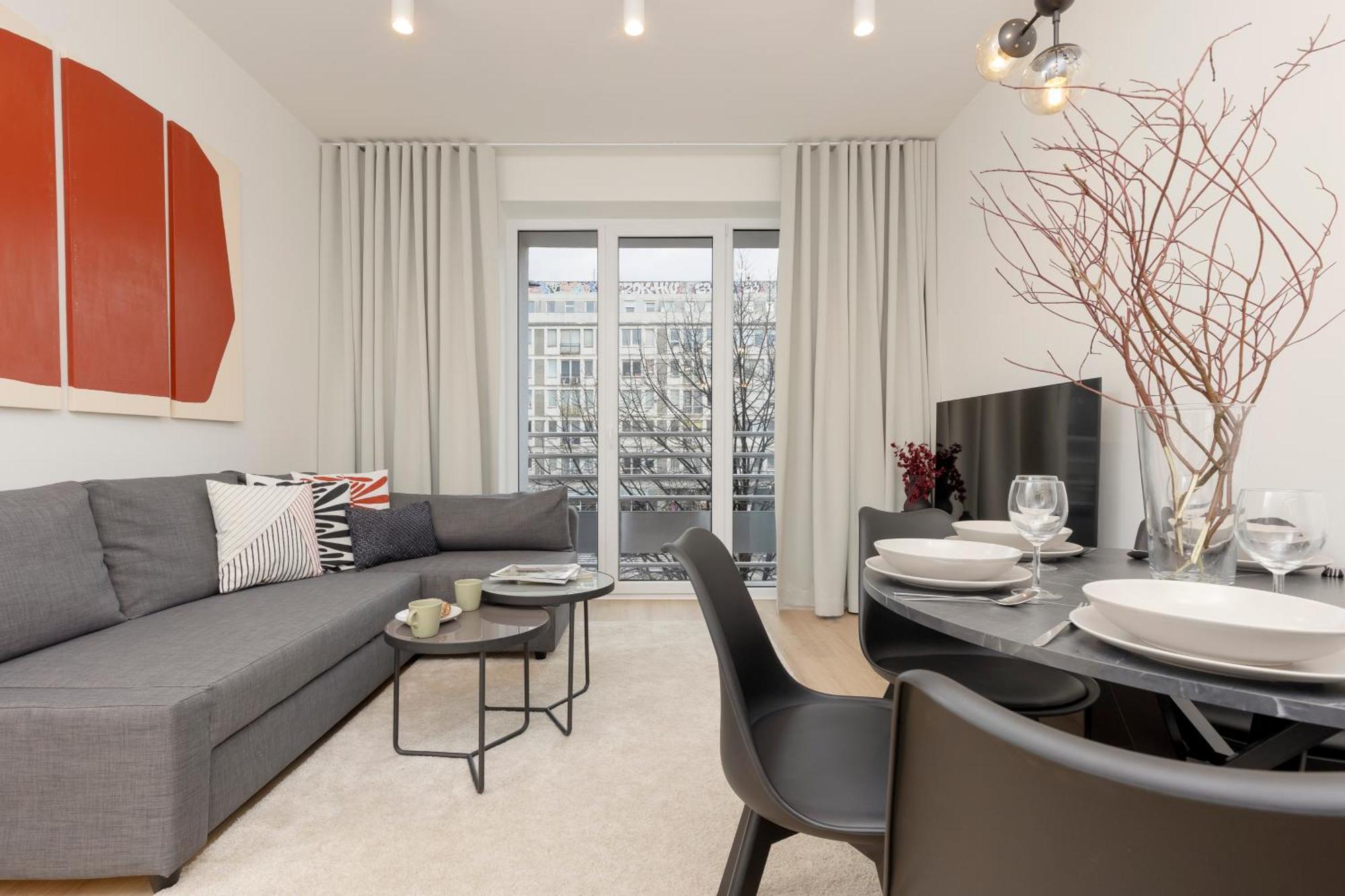Amazing Spacious Apartments In Warsaw City Center By Noclegi Renters Buitenkant foto